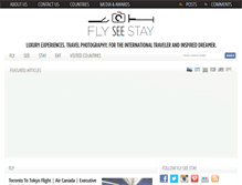 Tablet Screenshot of flyseestay.com